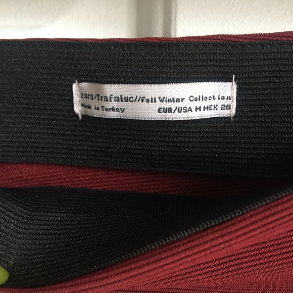 Zara Asymmetrical Body Con Skirt - Picture 3 of 3